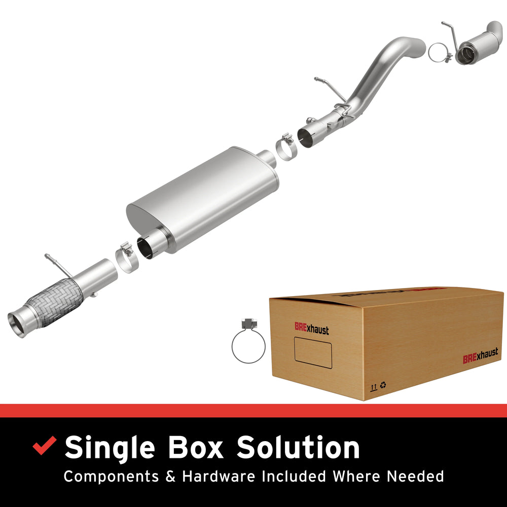MagnaFlow Exhaust Products BRExhaust Direct-Fit Exhaust System Replacement Kit 106-1132