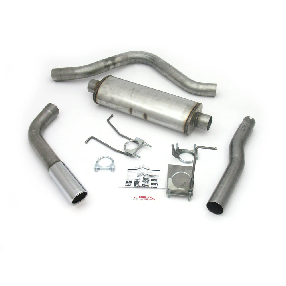 3-Inch Cat-Back Exhaust System w/ 3.5-Inch Chrome Tip