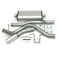 3-Inch Cat-Back Exhaust System w/ 3.5-Inch Chrome Tip