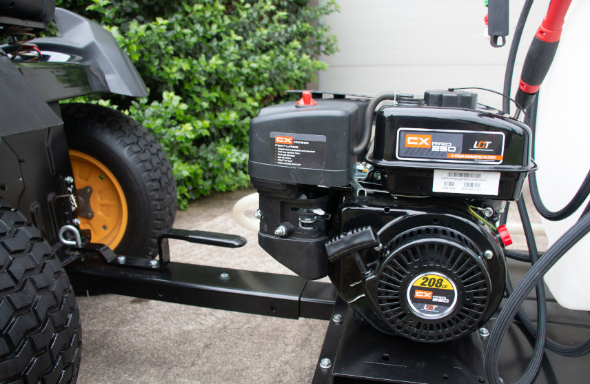 AGRIFAB TOW BEHIND PRESSURE WASHER 60 GALLON WHITE/BLACK