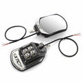 SIX12 UTV BILLET LED SIDE MIRRORS 3/8 IN STUD