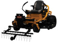 ZERO TURN DETHATCHER 48IN 5IN ANTI SCALP WHEEL BLACK