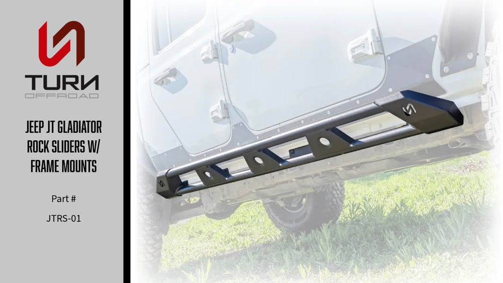 Turn Offroad 2020 Jeep JT Sliders JTRS-01
