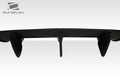 2008-2011 Mercedes C Class / C63 W204 Duraflex Super Fin Rear Diffuser - 1 Piece ( fits AMG Bumper only )
