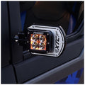 SIX12 UTV BILLET LED SIDE MIRRORS 1.85 IN BAR CLAMP