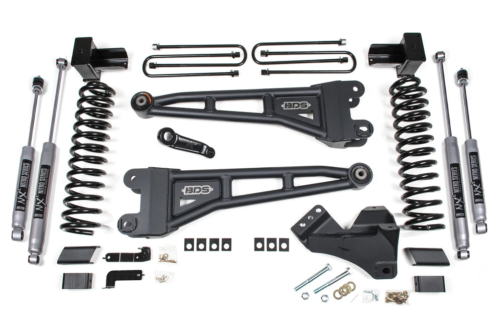 4 Inch Lift Kit with Radius Arms