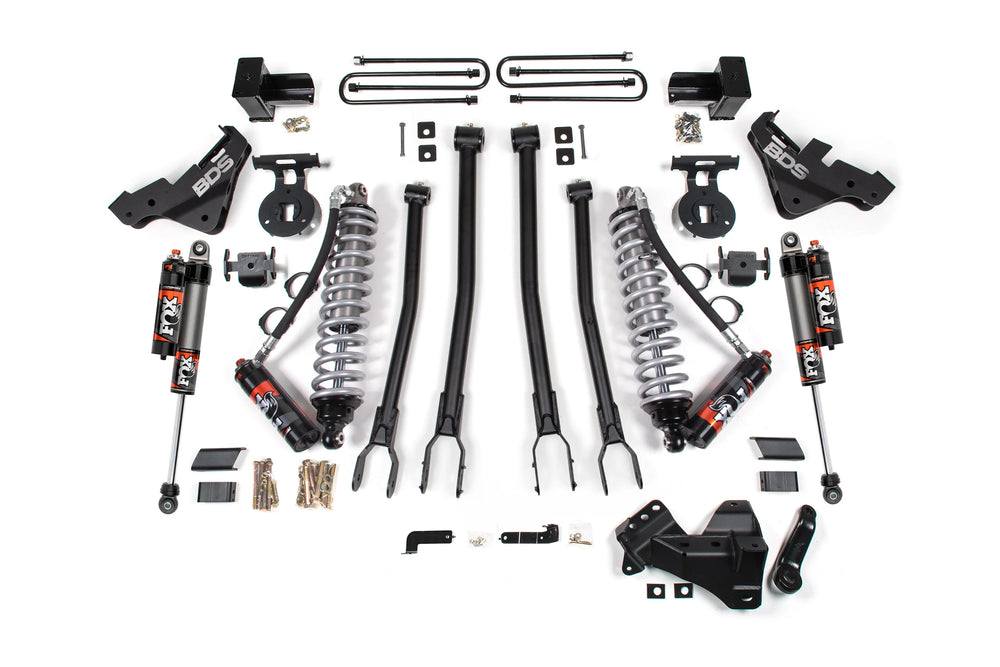 4 Inch Lift Kit with FOX 2.5 Performance Elite Coilovers