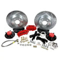 13" SS4 Brake Sys Frt Slvr 68-69 Mstng