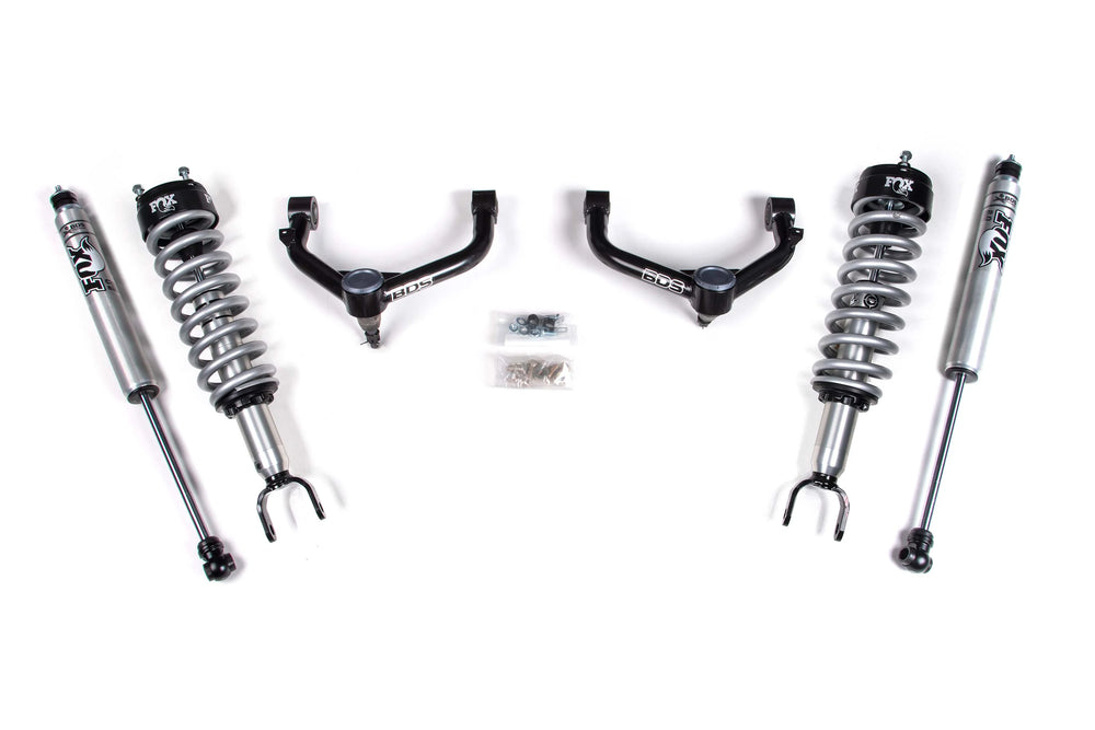 2-Inch Leveling Kit w/ FOX 2.0 Coil-Overs & Rear Shocks