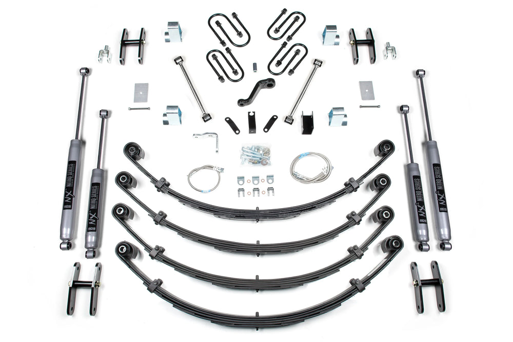 NX2 Series 6-Inch Lift Kit w/ Glide-Ride Leaf Springs