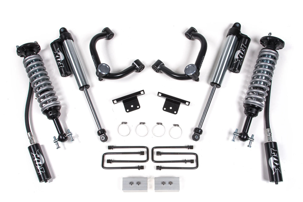 2-Inch Lift Kit with FOX Factory 2.5 Coilovers
