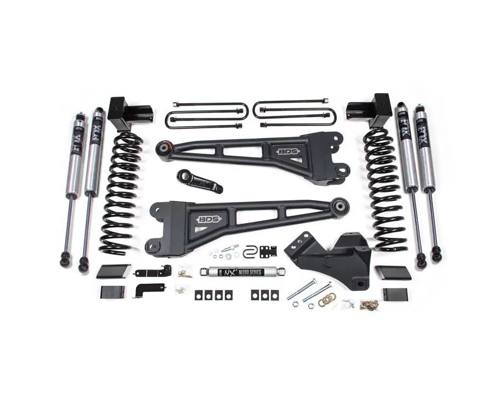 4" Radius Arm Lift Kit w/ Fox 2.0 Shocks