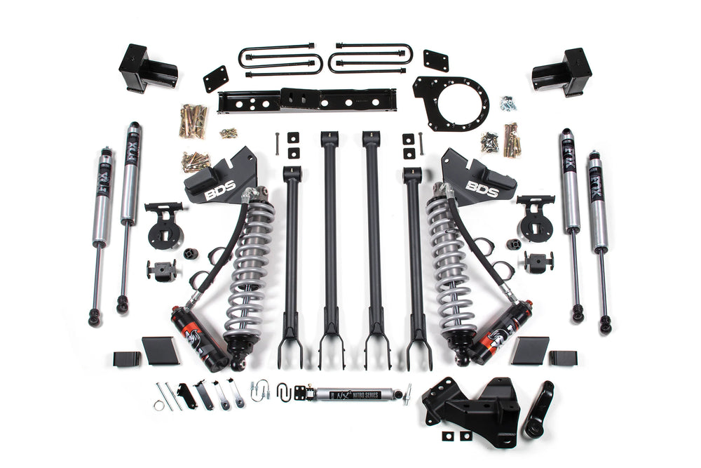 6-Inch 4-Link Conversion Lift Kit w/ FOX 2.5 Coil-Overs
