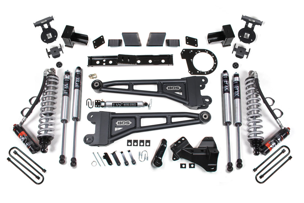 7" Radius Arm Lift Kit w/ FOX Performance Elite Shocks