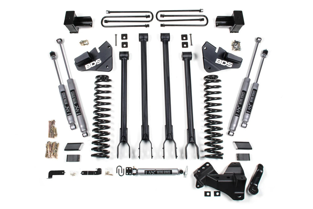 BDS 5-Inch Lift Kit with 4-Link Conversion