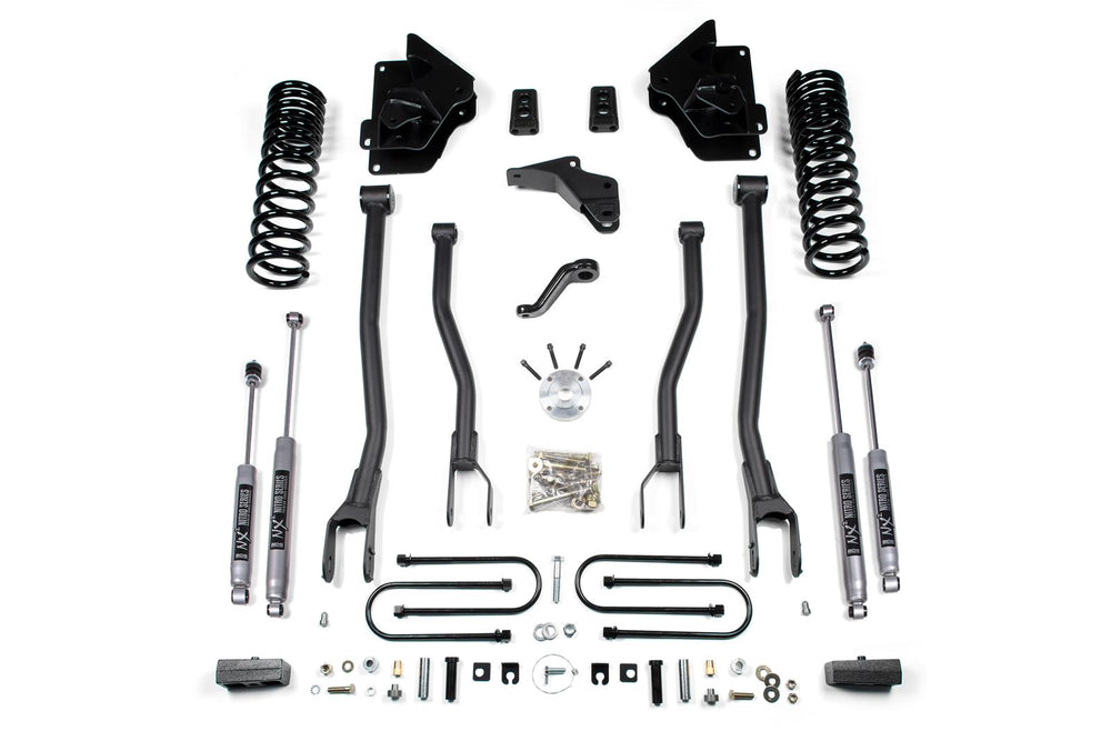 4-Inch Lift Kit with 4-Link Conversion and FOX 2.0 Shocks