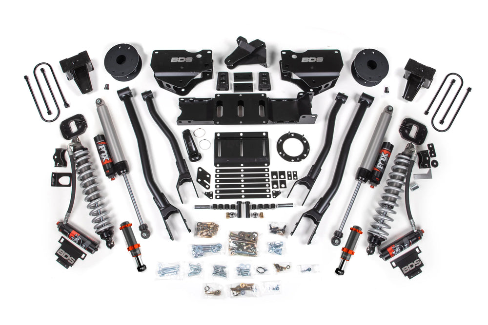6 Inch 4-Link Lift Kit with FOX 2.5 Coilovers