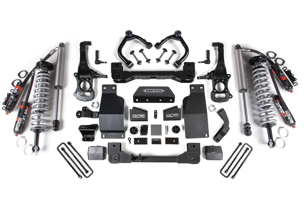 6-Inch Lift Kit w/ FOX 2.5 Elite Coilovers & 2.0 Shocks