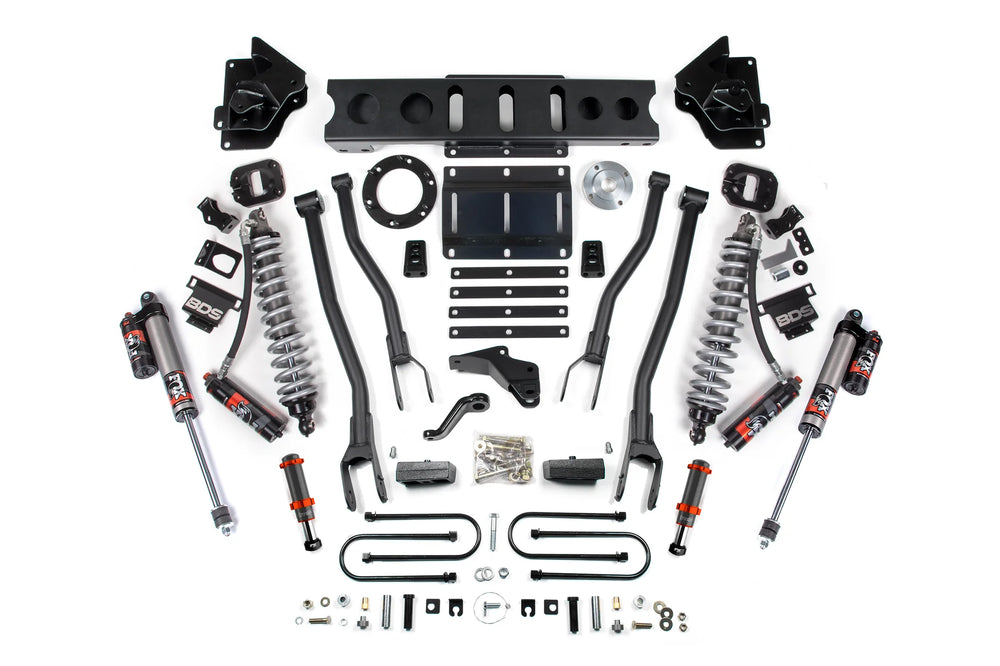 4-Inch 4-Link Lift Kit w/ FOX Elite Coilovers