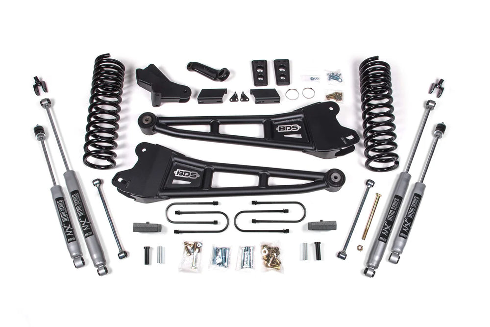 4-Inch Radius Arm Suspension System