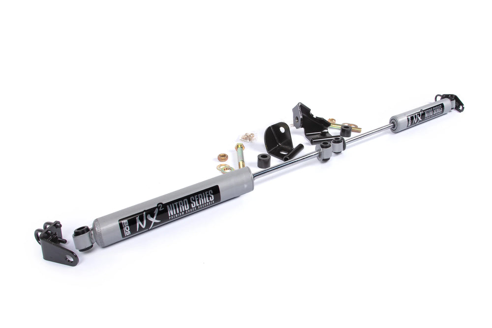 Dual Steering Stabilizer Mounting Kit