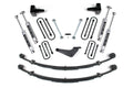 4-Inch Lift Kit with Leaf Springs and Shocks