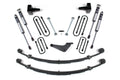 4-Inch Lift Kit with Leaf Springs and Shocks