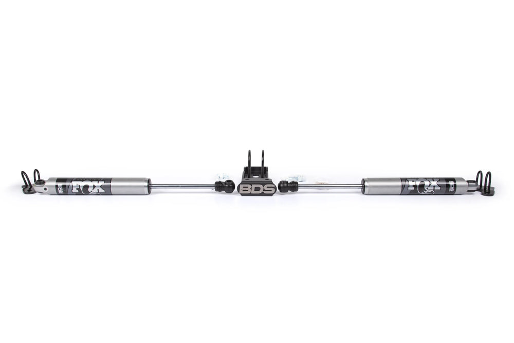 Dual Steering Stabilizer Mounting Kit w/ FOX 2.0 Shocks