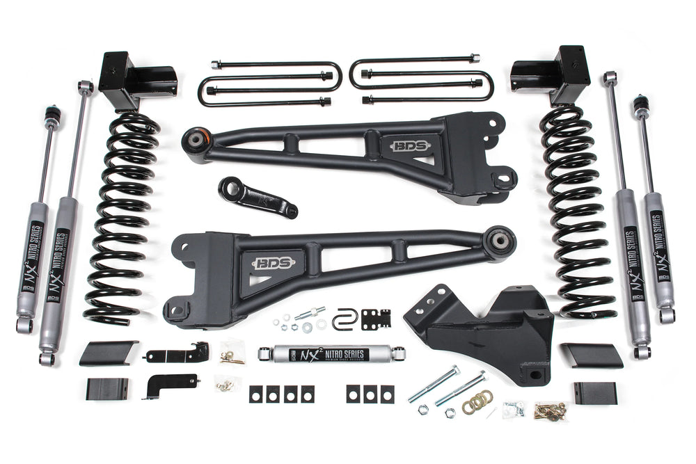 5-Inch Lift Kit w/ Pro-Ride Dual Rate Coil Springs & Tubular Steel Radius Arms