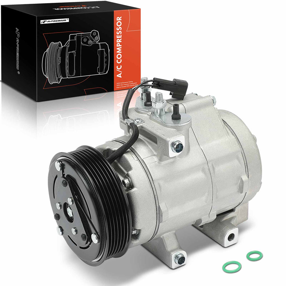 AC Compressor with Clutch and Pulley