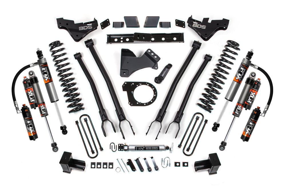 7-Inch 4-Link Lift Kit w/ FOX 2.5 Shocks