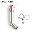 B5 A4 1.8T 3" T304 Stainless Steel Test Pipe