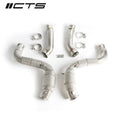 3" Stainless Steel Downpipe w/ Catalytic Converters