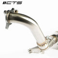 3" Stainless Steel Downpipe w/ 200-Cell Cat