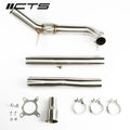 3" Stainless Steel Downpipe w/ 200-Cell Cat