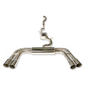 3-Inch Turbo-Back Exhaust System T304 Stainless Steel