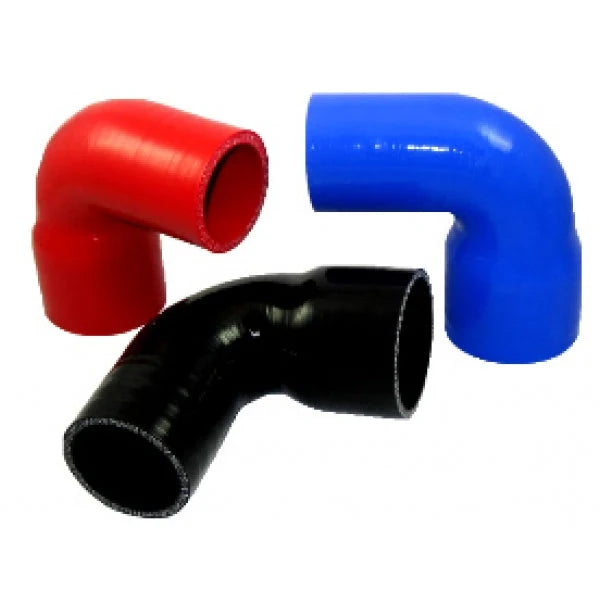 90 Degree 2" - 2.5" ID Silicone Transition Coupler