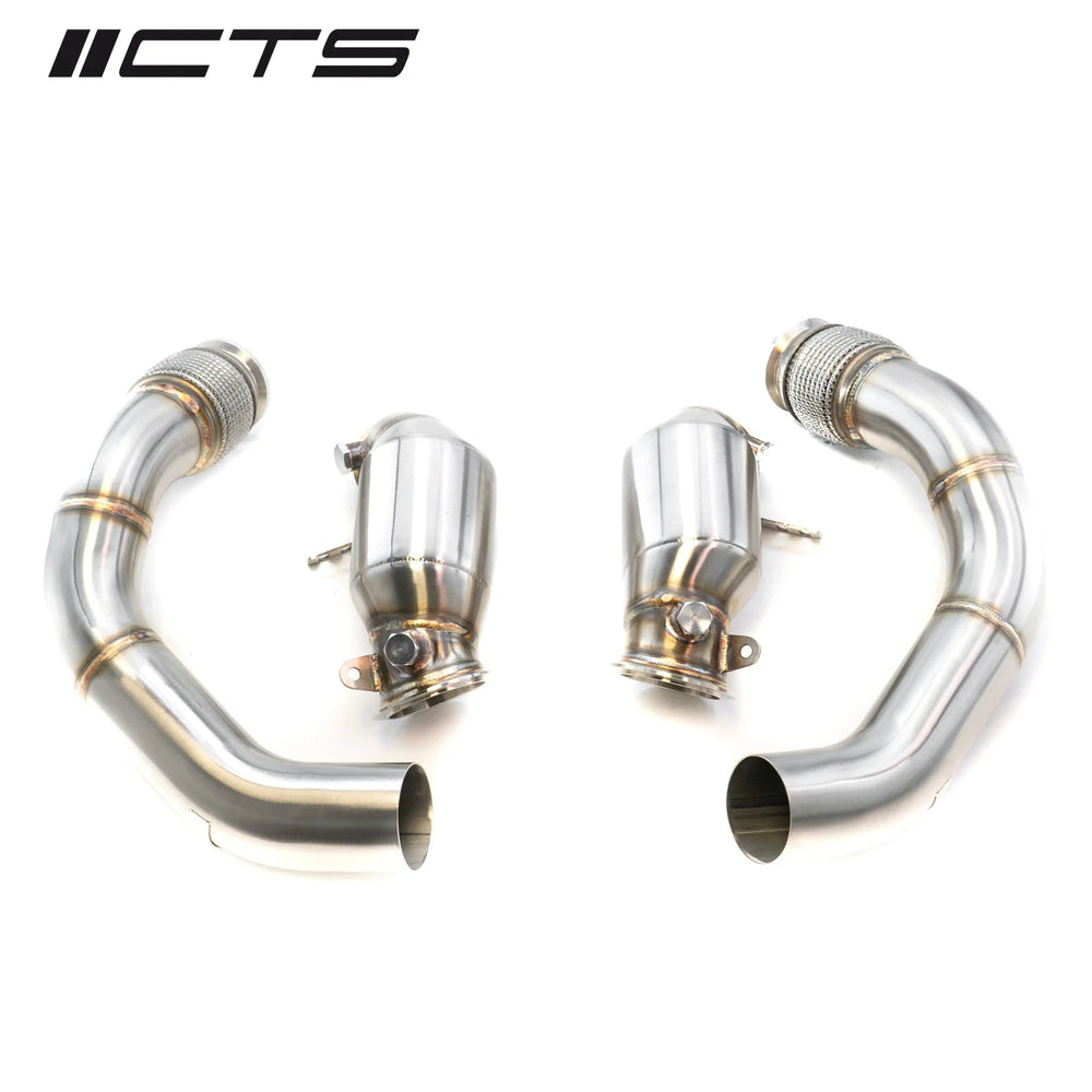 80mm Downpipe Set with 200-Cell Sport Cat