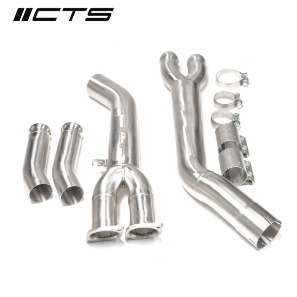 BMW S58 F97/F98 X3M/X4M Single Mid Pipe
