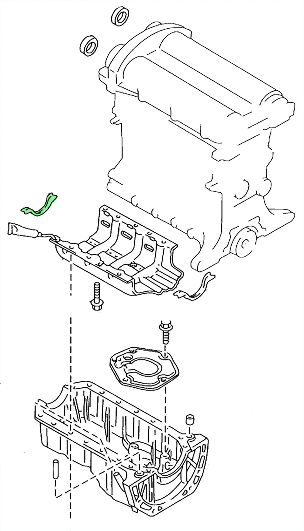 Front Oil Pan Seal