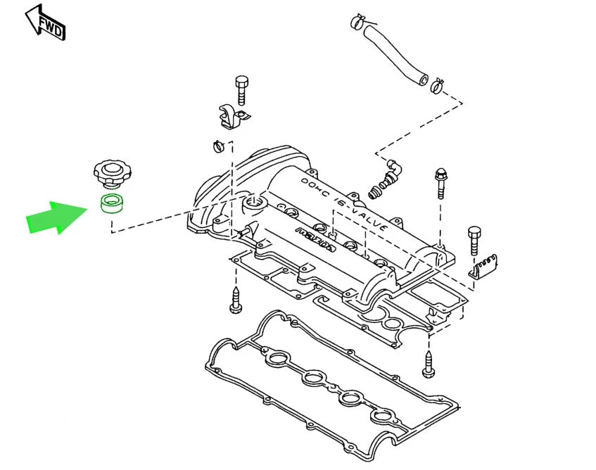 Oil Filler Cap O-Ring