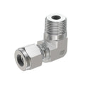 1/4" NPT to -4AN Flare 90 Deg. Fitting