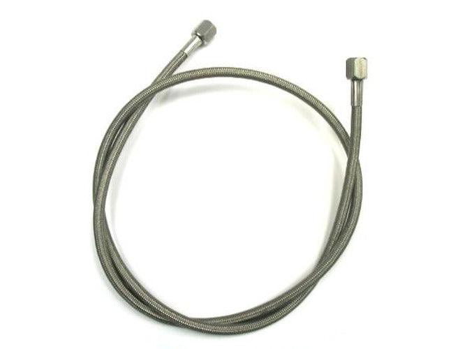 44-Inch Braided Stainless Steel Oil Feed Line