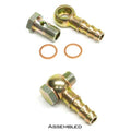 14mm Banjo Fitting to 3/8" Barb