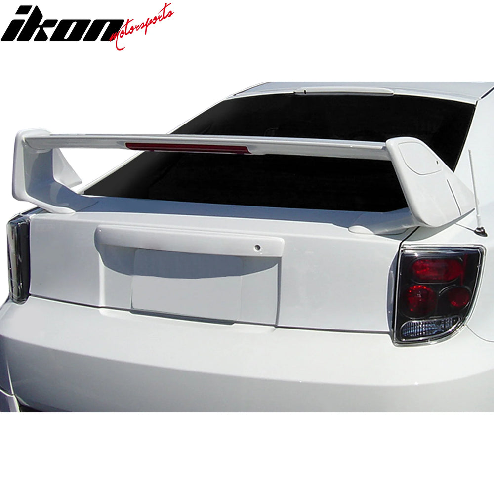 Fiberglass Trunk Spoiler with LED Light