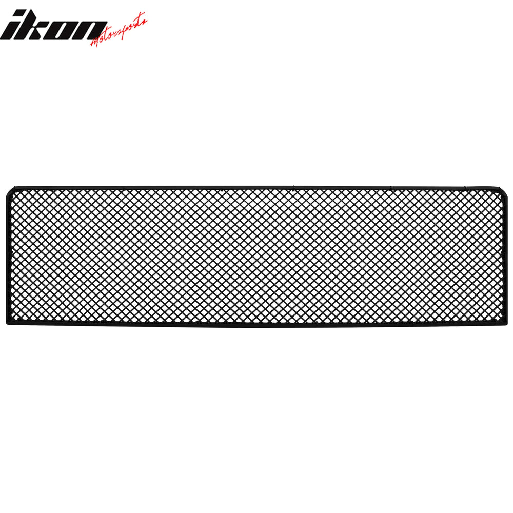 Woven Mesh Lock Crimp Style Front Bumper Grille Insert
