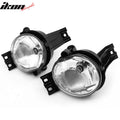 Black Housing Clear Lens Fog Light Set