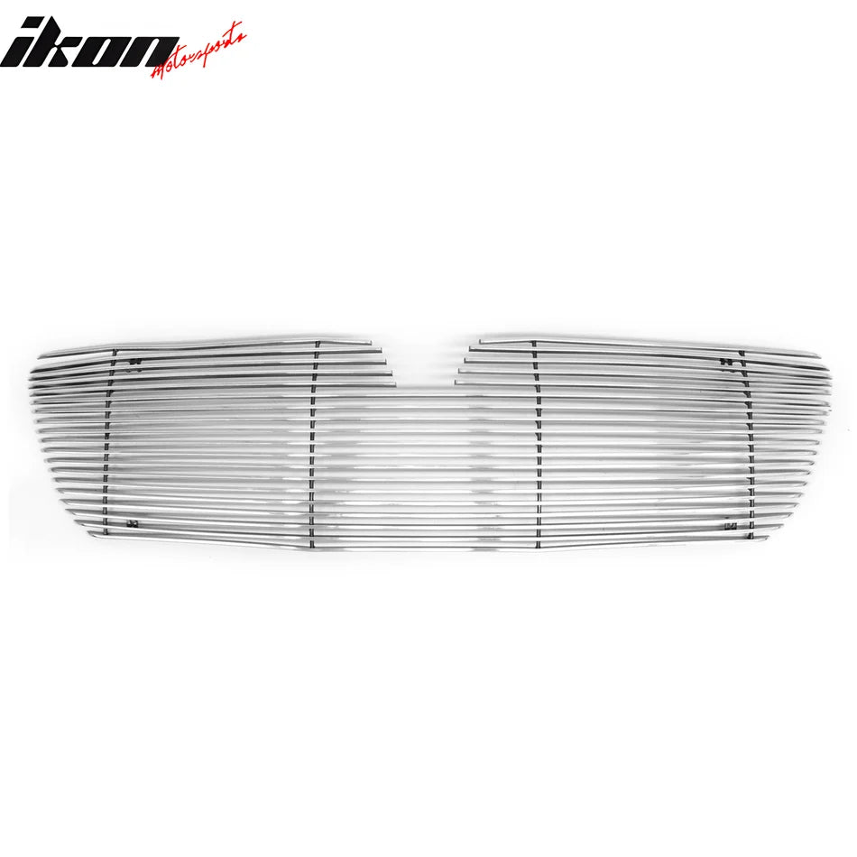 Billet Style Front Bumper Hood Grille