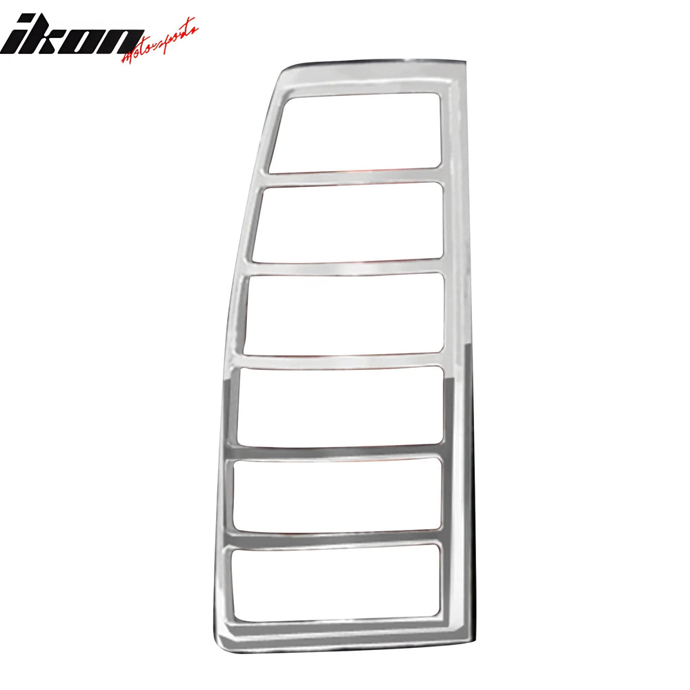 Chrome ABS Rear Tail Light Bezel Covers