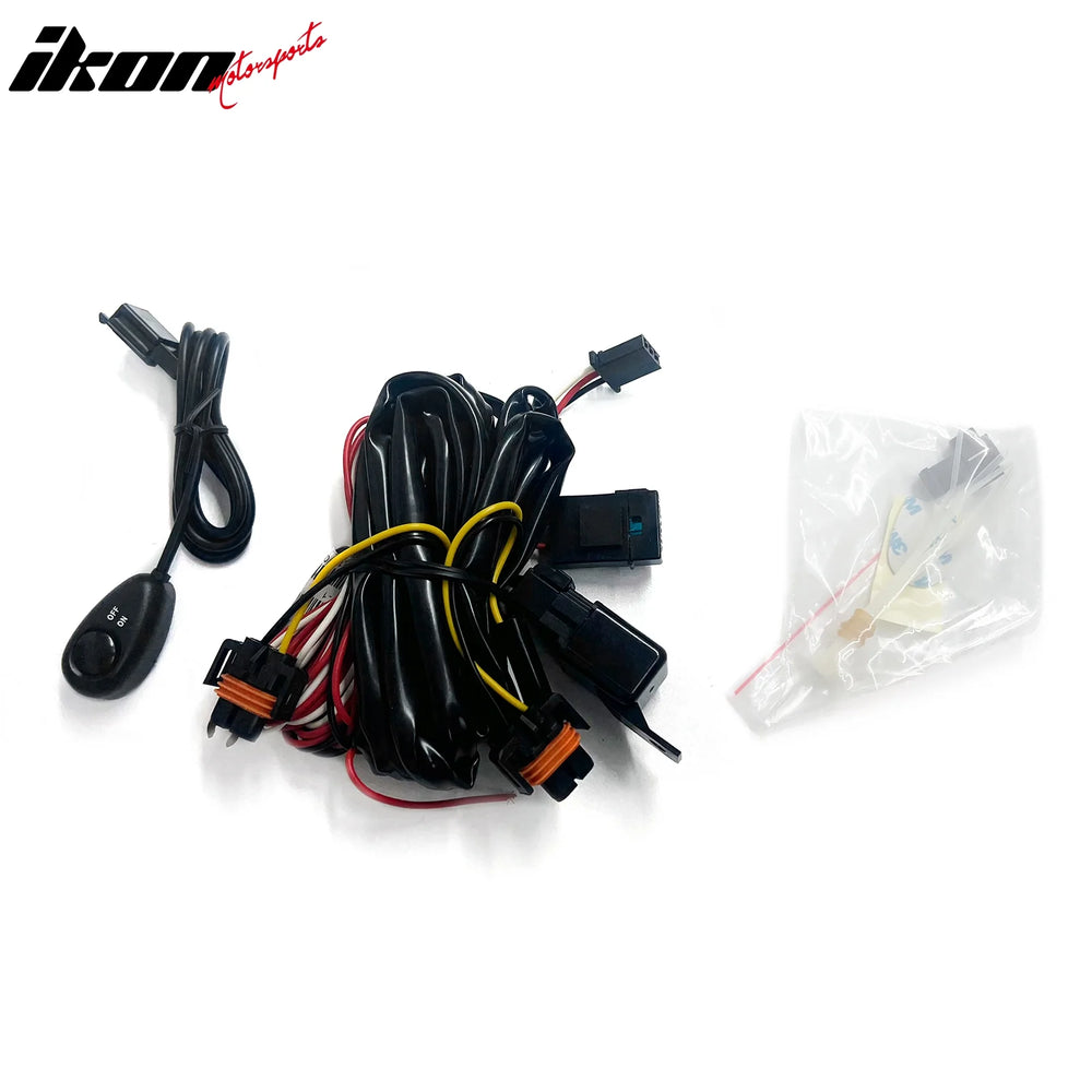 Black Housing Smoke Lens Front Fog Lights